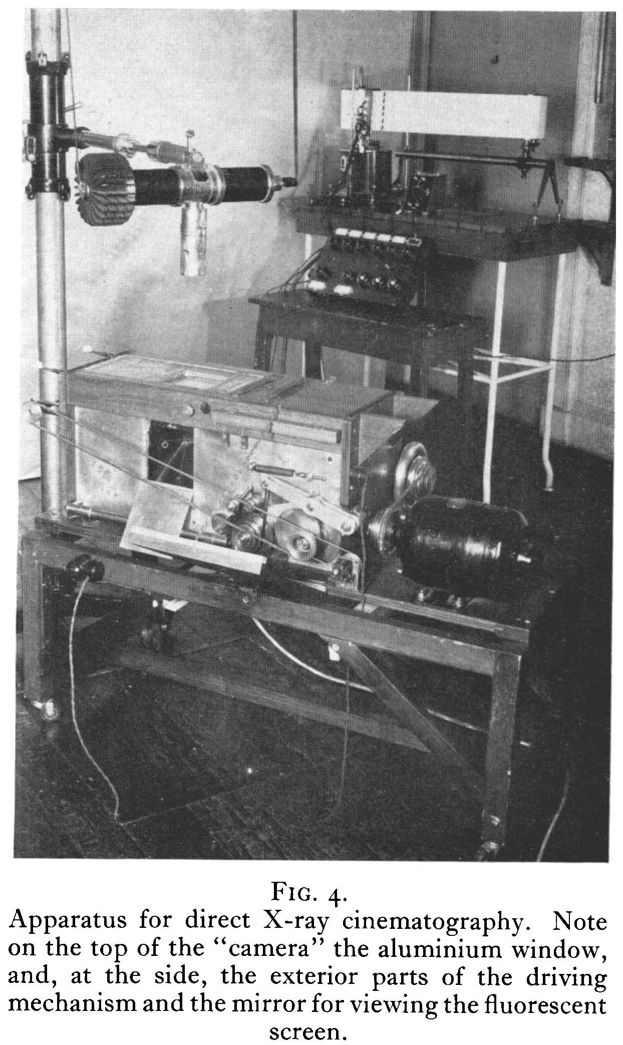X-ray cinematography equipment