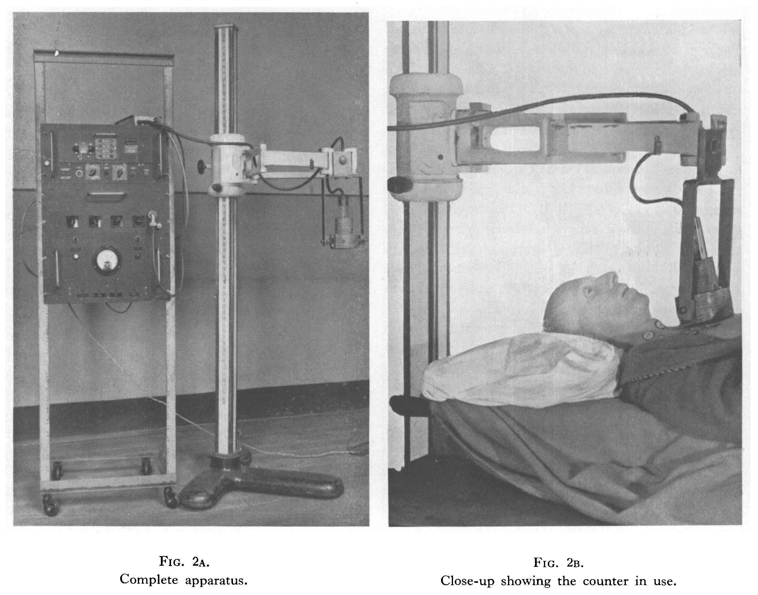 Geiger counter equipment